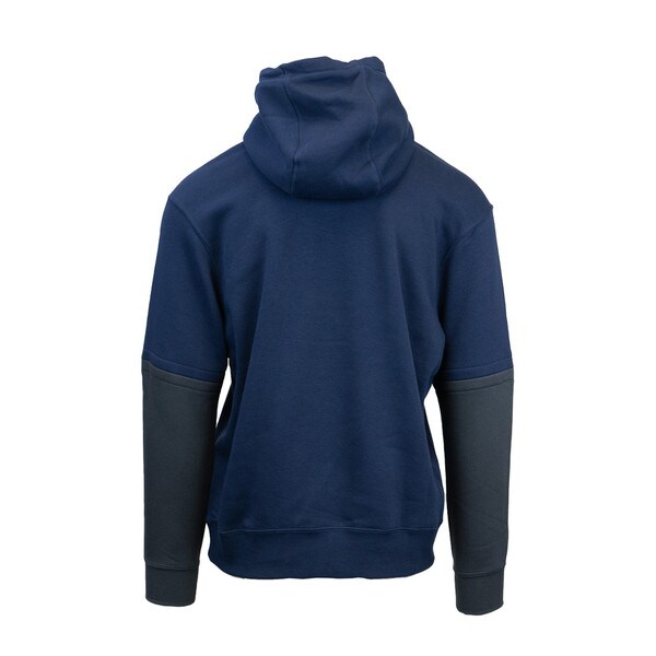 Men's Nike Hoodie U-State Colorblock Navy and Gray